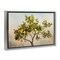 Stupell Industries Lemon Tree Branches Framed Floater Canvas Wall Art Design by RB